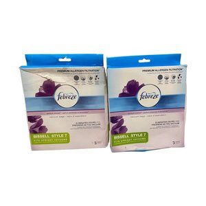 Febreze Bissell Style 7 Vacuum Bags 5 Bag set Spring & Renewal Scent